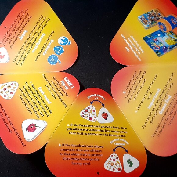 Fast Flip Matching Game by Blue Orange - No Tokens - Great Learning Tool!! - Picture 3 of 8